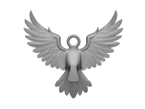 Eagle pendant 2 3D Print Model
