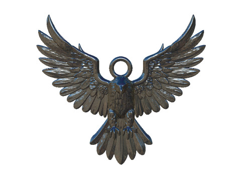 Eagle pendant 2 3D 打印模型