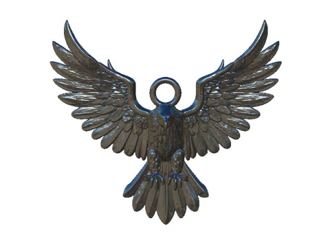 Eagle pendant 2 3D Print Model