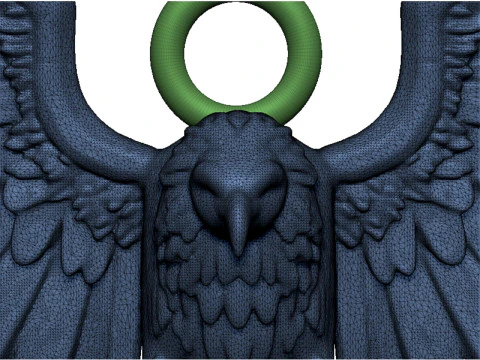 Eagle pendant 2 3D Print Model