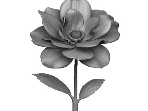 Flower pendant Model Cetak 3D