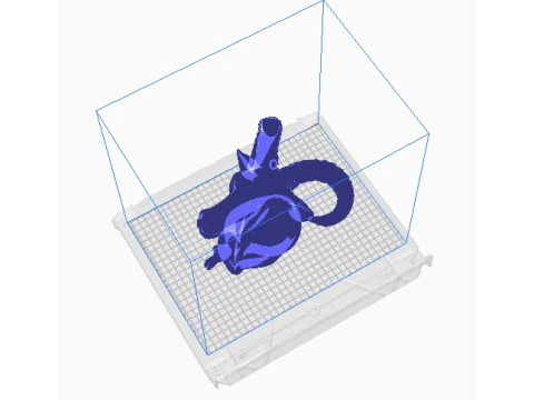 Goat pendant 2 3D Print Model