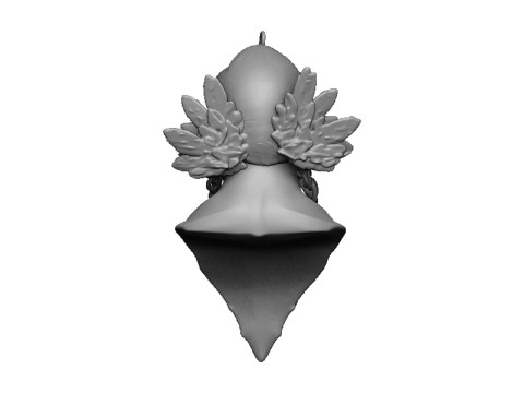 Gorilla pendant 3D Print Model