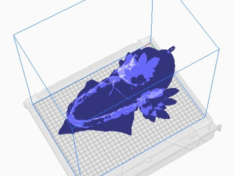Gorilla pendant 3D Print Model