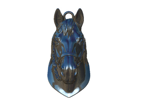 Horse head 3D प्रिंट मॉडल