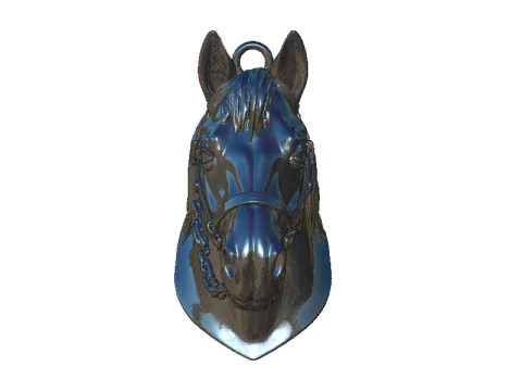 Horse head 3D Print Model