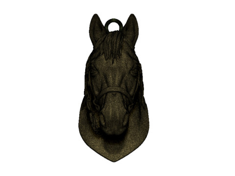 Horse head 3D प्रिंट मॉडल