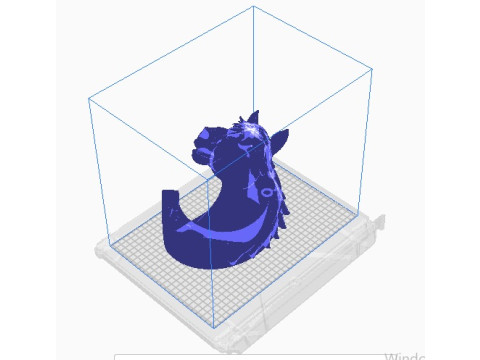 Horse with horse shoe 3D Принт Модель