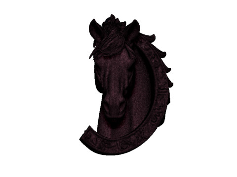 Horse with horse shoe 3D Принт Модель