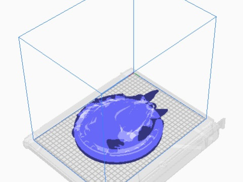Horse with horse shoe 3D Print Model