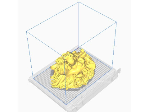 King lion pendant 3D printmodel