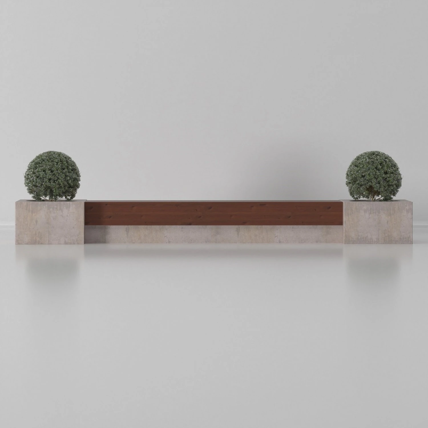 modern bench 3D Model .c4d .max .obj .3ds .fbx .stl .blend 