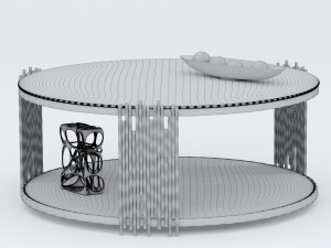 acme furniture tanquin Modelo 3D