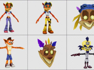 cartoon - characters 3D Model