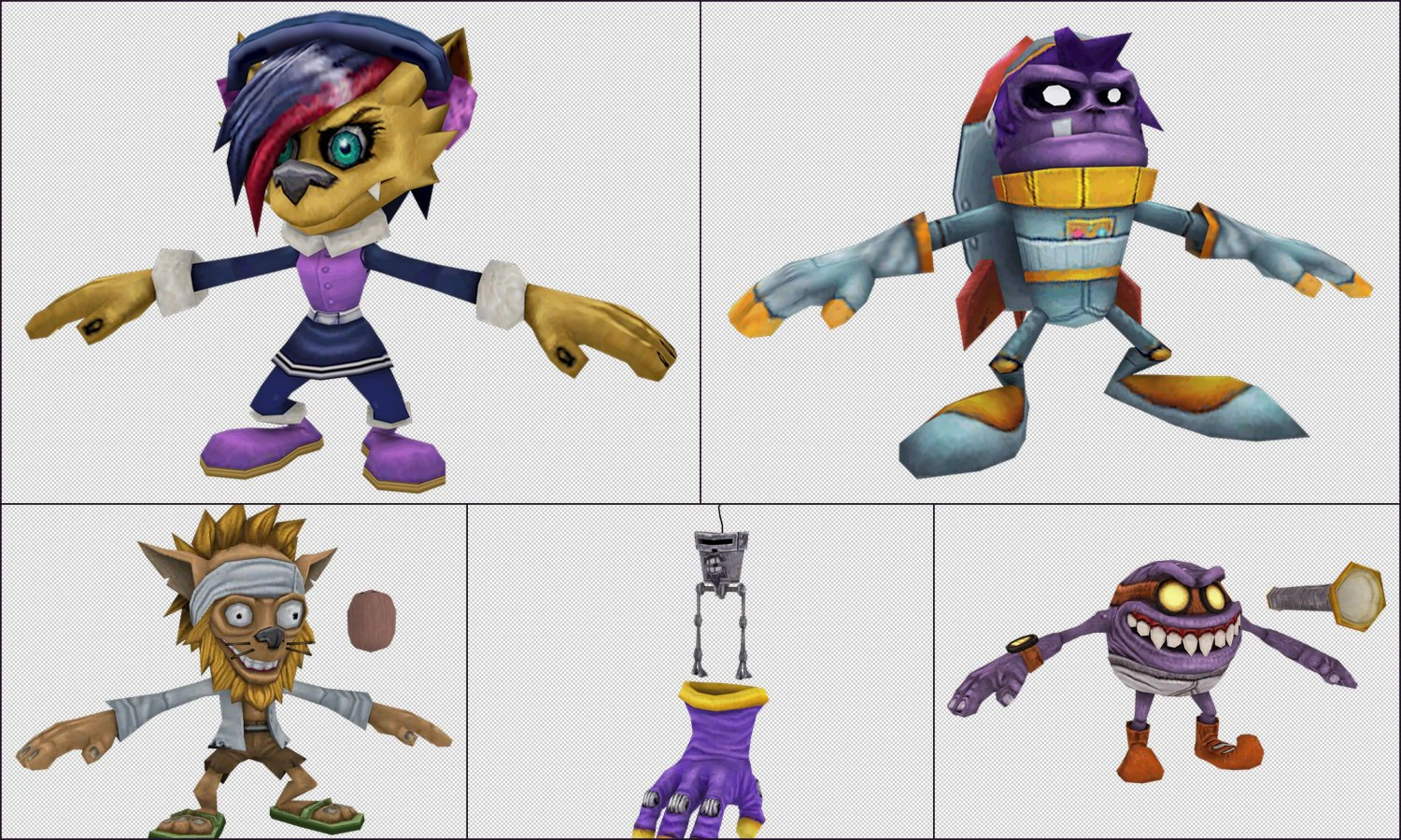 cartoon - minions 3D Model .c4d .max .obj .3ds .fbx .stl .blend 