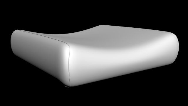 pillow 3D 모델 .c4d .max .obj .3ds .fbx .stl .blend 