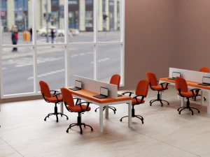 concepto de oficina Modelo 3D