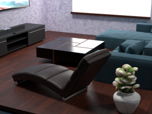 Low Poly Room 3D 모델
