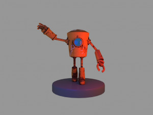 robot model 3D Модель