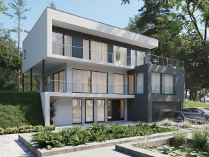 nowoczesny dom 001 Model 3D