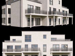 modern house 05 3D Model