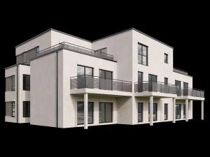 modern house 05 3D Model