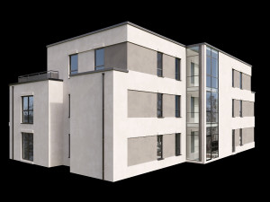 modern house 05 Model 3D