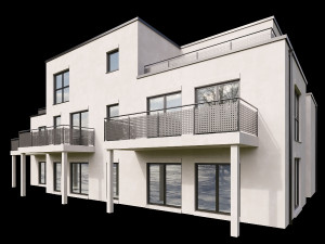 modern house 05 Model 3D