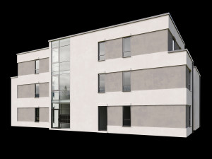 modern house 05 Model 3D