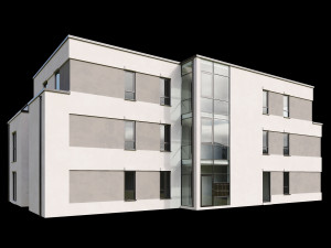modern house 05 Model 3D