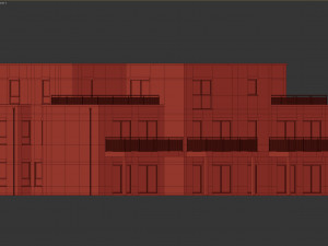 modern house 05 Model 3D