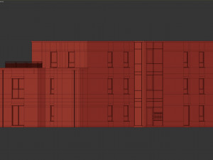modern house 05 Model 3D
