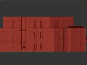 modern house 05 Model 3D