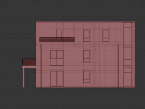 modern house 05 3D Model