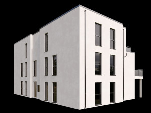 modern house 07 Modello 3D