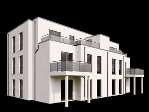 modern house 07 Modello 3D