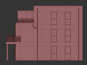 modern house 07 Modello 3D