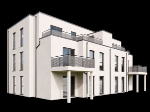 modern house 07 Modello 3D