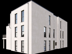modern house 07 Modello 3D