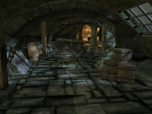 of sewerage ruins low-poly 3Dモデル