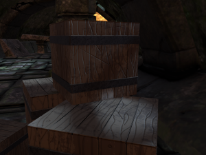 of sewerage ruins low-poly 3Dモデル