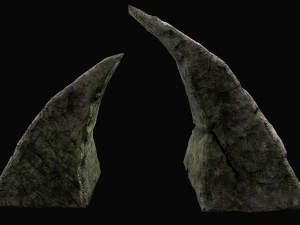 Risorsa rock junhle 3d a basso numero di poligoni Modello 3D