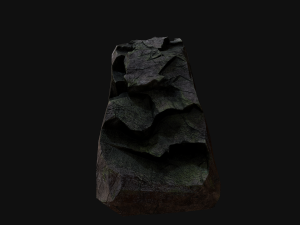 3d junhle rock asset low-poly Modelo 3D