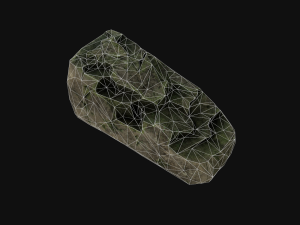 3d junhle rock asset low-poly Modelo 3D