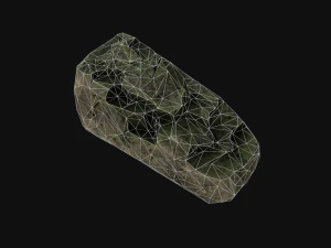 Risorsa rock junhle 3d a basso numero di poligoni Modello 3D