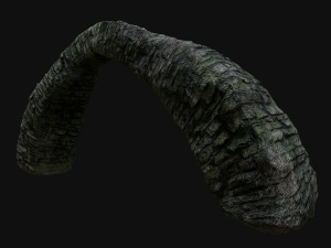 3d junhle rock asset low-poly Modelo 3D