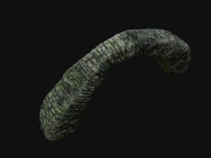 Risorsa rock junhle 3d a basso numero di poligoni Modello 3D