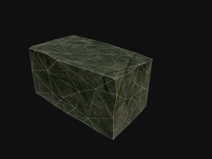 3d junhle rock asset low-poly Modelo 3D