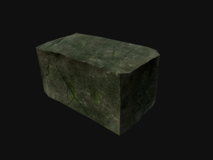 3d junhle rock asset low-poly Modelo 3D