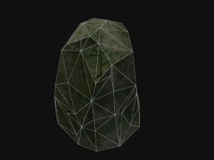 Risorsa rock junhle 3d a basso numero di poligoni Modello 3D